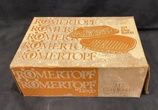 VTG Romertopf Clay Baker Mint NEW UNUSED in original box Style #111 Reco Int