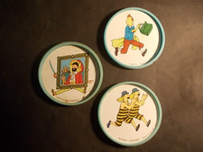 HERGE TINTIN dessous de verres