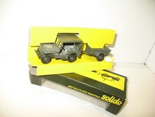 SOLIDO, 1X Willys US Army Military Jeep, 1980' Model D.days
