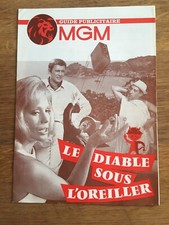 LE DIABLE SOUS L'OREILLER - Maurice RONET - Ingrid THULIN- DOSSIER DE PRESSE MGM
