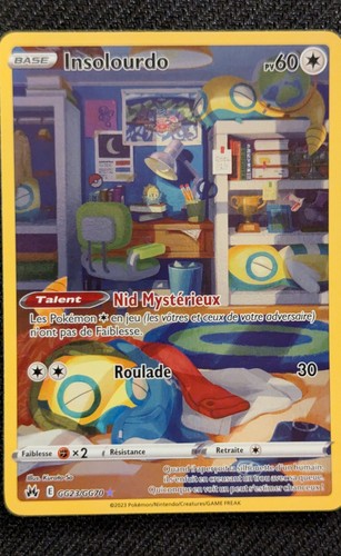 Carte pokémon insolourdo - pokémon,