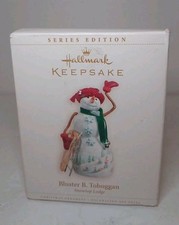 BLUSTER B TOBOGGAN 2006 Hallmark Keepsake Ornament Snowtop Lodge Series #2