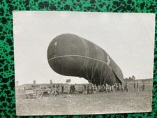 photo shackle balloon dragon captive ball German sausage war 14-18
