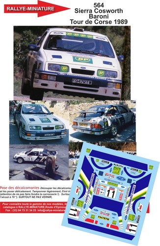Decals ref 0564 sierra - ref,