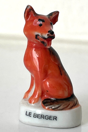 Fève chien berger galette - fève,