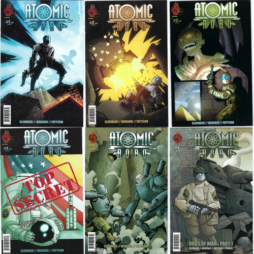 Atomic robo lot 3rd - 1, 3
