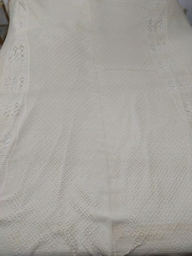 Nappe dessus lit ancien - nappe,