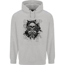 Trois Crânes Démon Biker