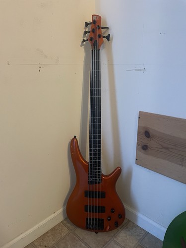 Ibanez sr35 string fretless - 5,