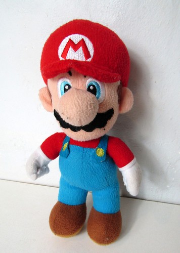 Peluche mario super - mario,
