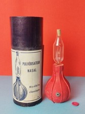 Cabinet De Curiosités Ancien Médical Pulvérisateur Nasal Atomiser Hygiène VTG 🔵