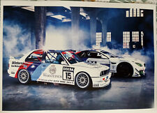 AFFICHE POSTER - BMW TUNING M6 E30 RACING - 30 x 40 cm