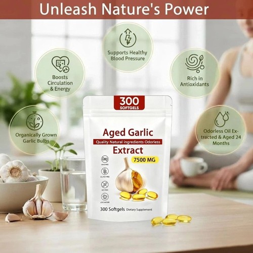 2pack aged garlic extract - garlic,