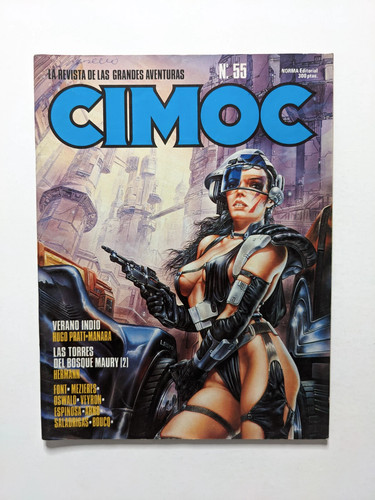Cimoc 1985 luis royo - cimoc, #55