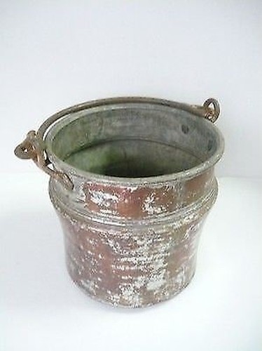 Antique païolo bucket - antique,