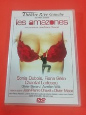 DVD - LES AMAZONES - Fiona Gélin Sonia Dubois Théâtre TTBE Yooplay L2