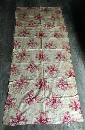 Linge ancien rideau tenture - linge,