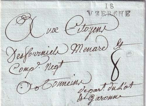 Marque postale 1799 - 🦬,