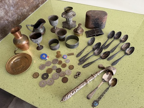 Lot ancien objets fond - lot,