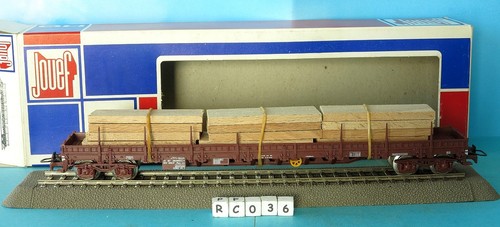 Jouef sncf 6755 wagon - sncf, plat