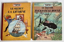 HERGE - TINTIN - 2X MEDAILLON