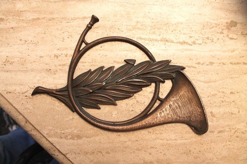 Fronton bronze ancien cors - ancien,