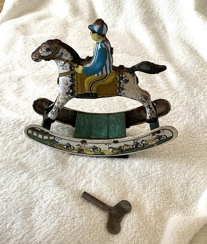 Cheval bascule mécanique - cheval,