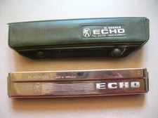 Harmonica M.HOHNER Echo 2409 Made in Germany de 16,3 cm 