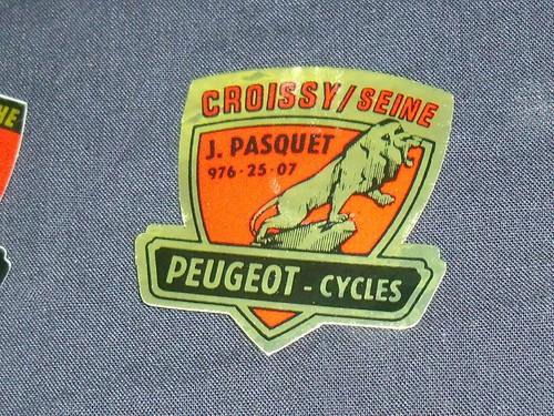 Sticker neuf epoque cycles - neuf,