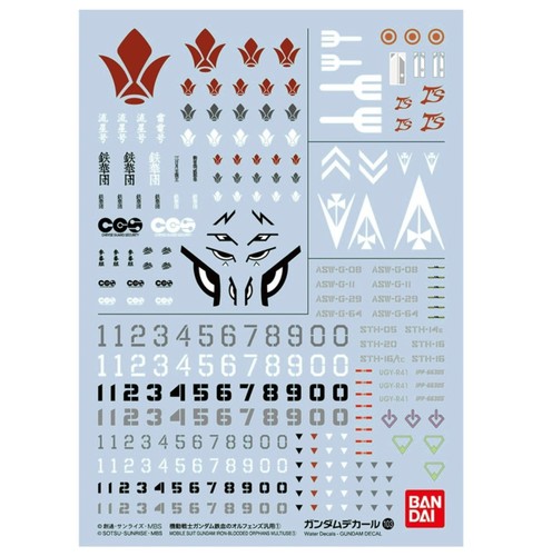 Gunpla decal mobile suit - decal, –