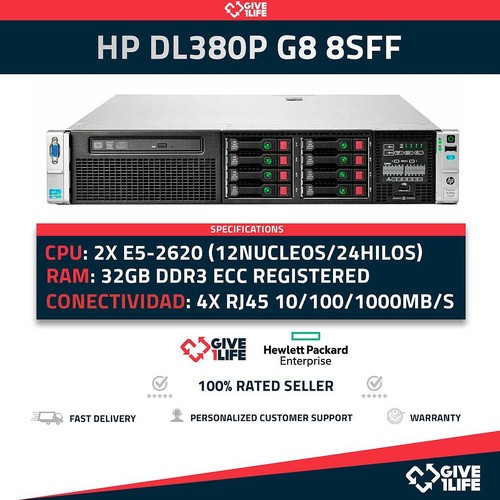 Rack serveur dl380p 8sff - rack,