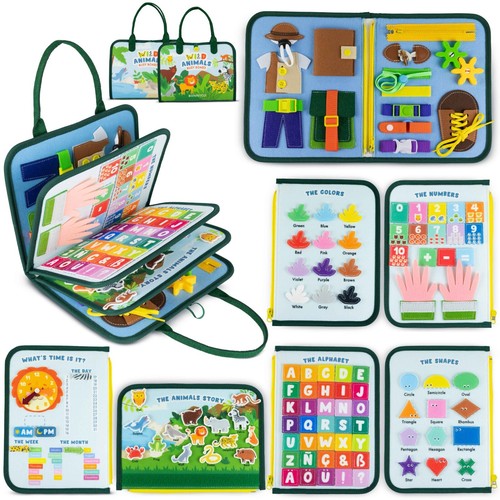 Bonnyco busy board montessori - bonnyco,