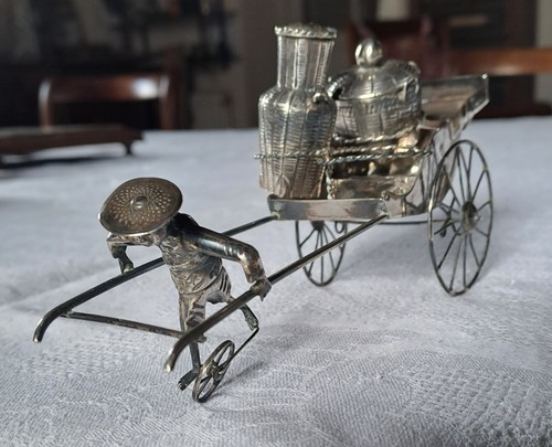 Salière poivriere en - poivriere, argent