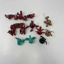 Bakugan Battle Brawlers Figure Lot of 13 Including Maxus Dragonoid Pieces READ