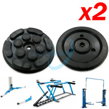 2 RUBBER PADS 145mm CAR LIFT BRIDGE OMCN NAPKINS SYRIAN SPACE ROGER