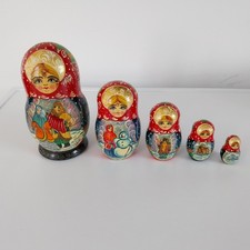 5 Poupées Russes Gigognes