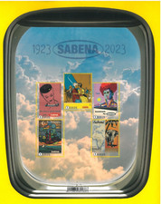 BELGIUM 2023 100 Years of Sabena - Miniature Sheet