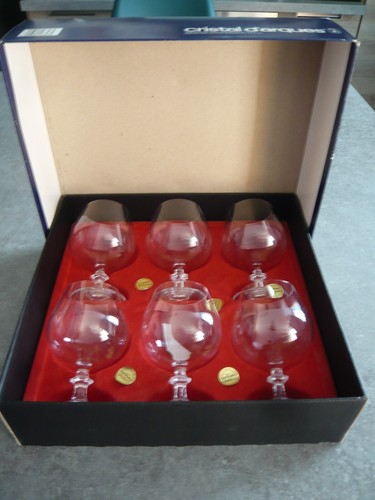 Verres cognac cristal - verres,