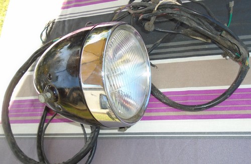 Phare avant moto cev - phare,
