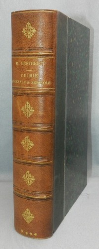 Chimie végétale agricole - vÉgÉtale, et