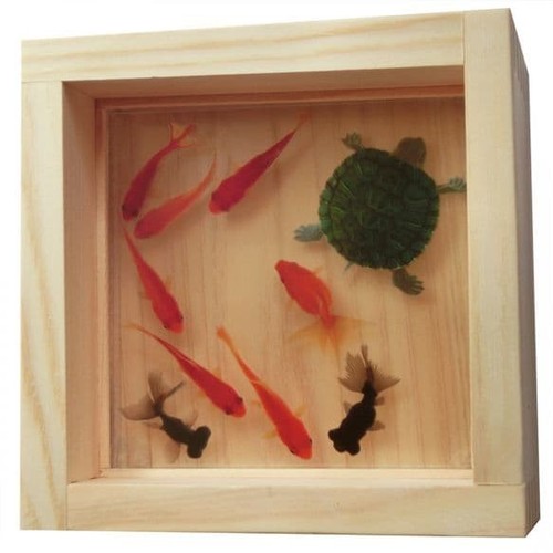 Boîte hinoki sculpture - hinoki, en