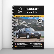 PEUGEOT 205 T16 : Cahier de