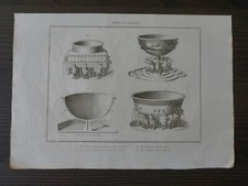 GRAVURE ORIGINALE XIXEME- MERS