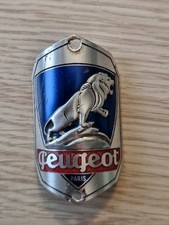 plaque de cadre  PEUGEOT