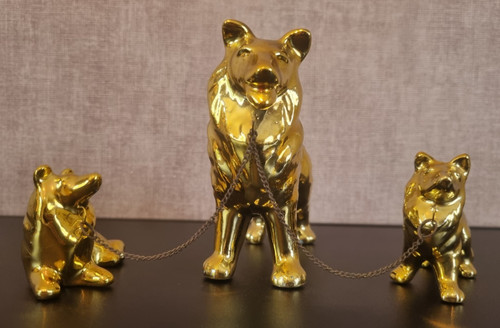 Statue chiens berger belge - berger,