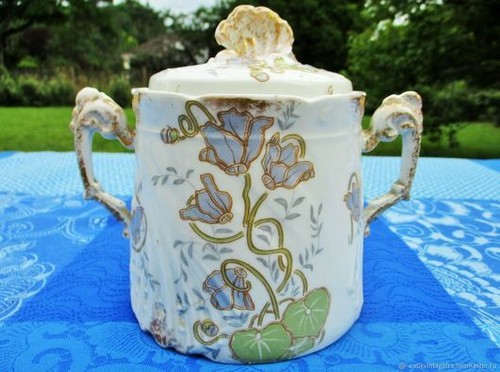 Antique cyclamens limoges - antique,