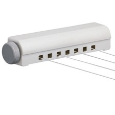 0026 Séchoir Mural Blanc 6,19