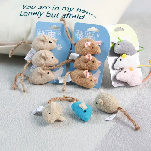 Jouet chat herbe plush - chat,
