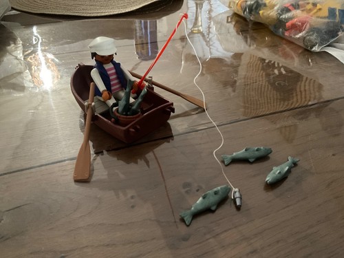 Playmobil ancien bateau - playmobil,