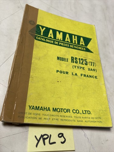 Yamaha rs125 2ao 1977 - 1977, 125